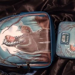 Loungefly Star Wars: The Mandalorian Ahsoka Tano & Grogu NYCC 2021 Exclusive Mini Backpack & Wallet Set