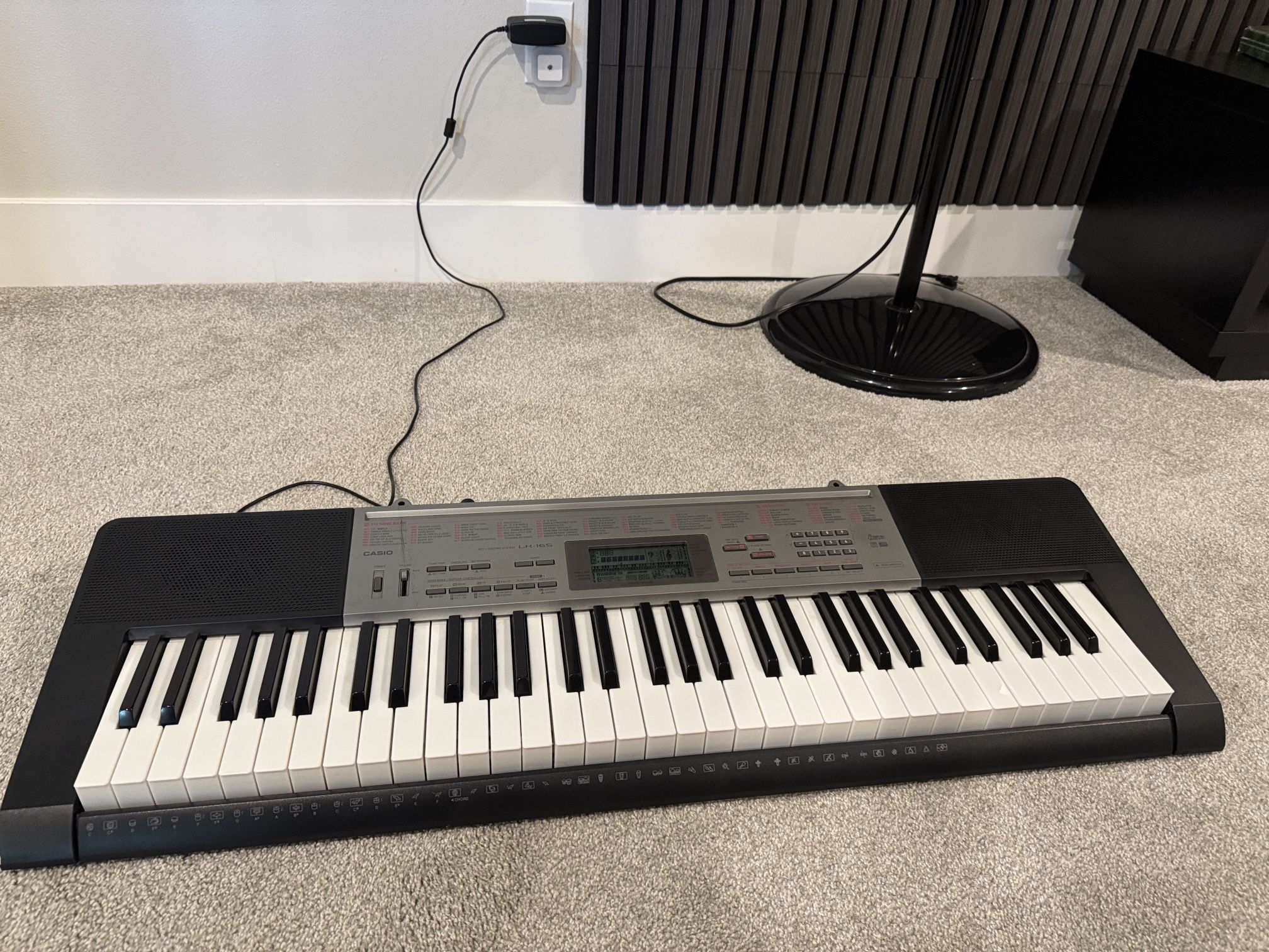 Casio Digital Piano Keyboard (with Light Up Keys)