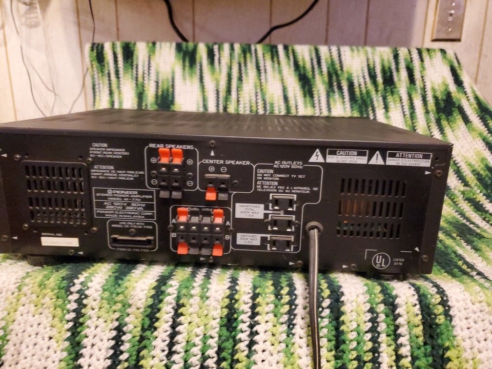 Pioneer Stereo Receiver