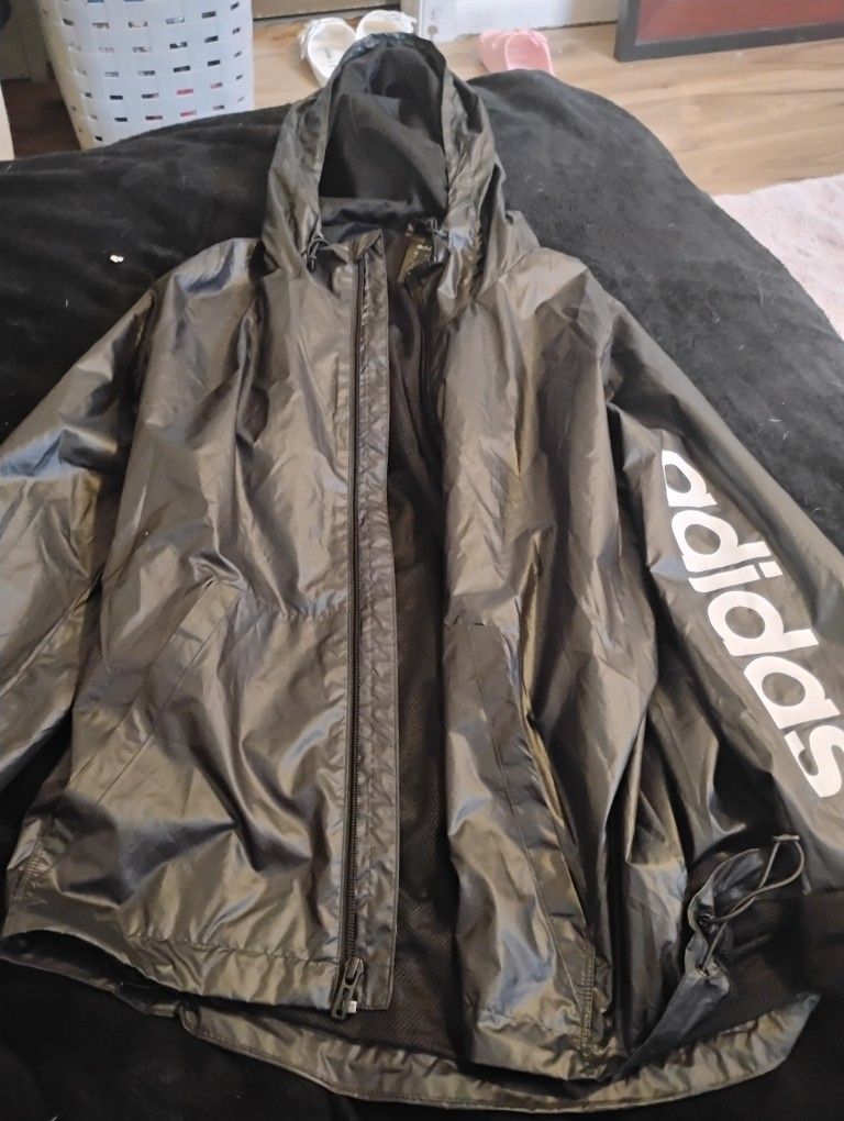 Adidas Men's Windbreaker Large 