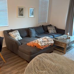 Gray Sectional Sofa