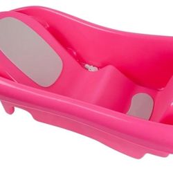 Baby And  Toddler Bath Tub ( Pink  Color) 