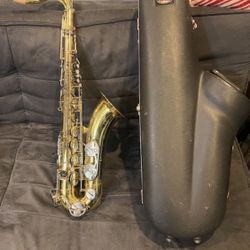 Yamaha Japan, tenor saxophone, saxofono, serviced