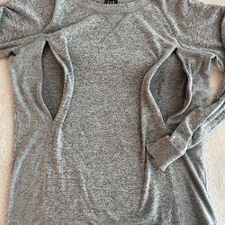 Gap Maternity / Nursing Tunic Sweatshirt