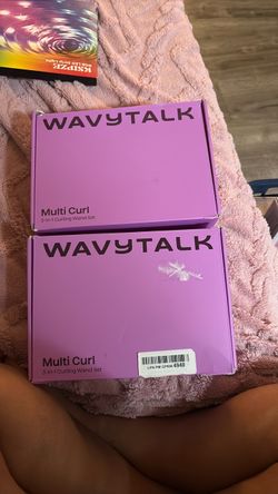 Wavytalk Multi Curl 3-in-1 Curling Wand Set (x2)