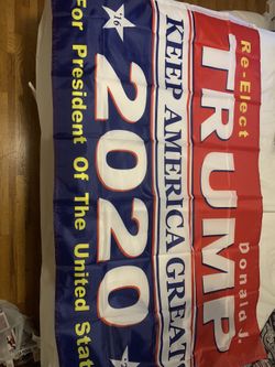 Trump flags