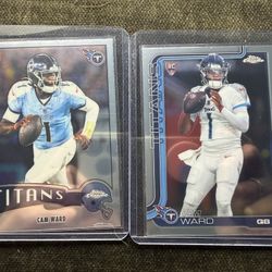 Cam Ward Topps Chrome Rookies