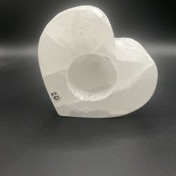 Selenite Candle Holder 