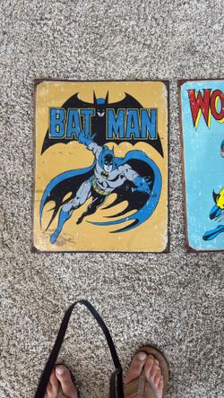 Metal Signs Marvel Comics