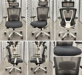 Autonomous Ergonomic Office Chair w/ Headrest – Adjustable Mesh