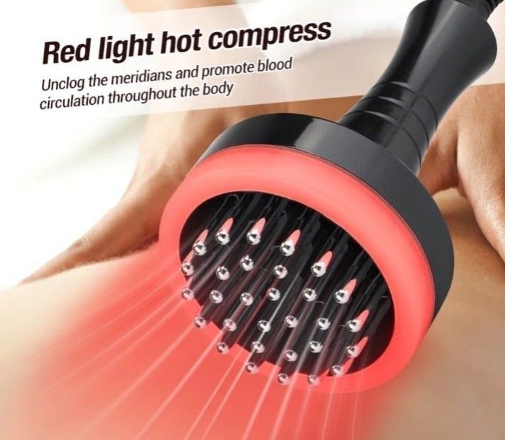 Microcurrent Heat & Vibration Massage Device