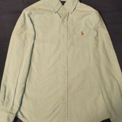 Polo Ralph Lauren Light Blue Classic Fit Shirt - Size XS