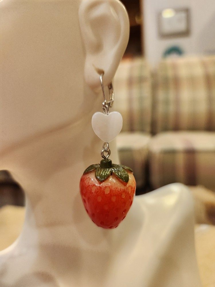 Strawberry Love Earrings