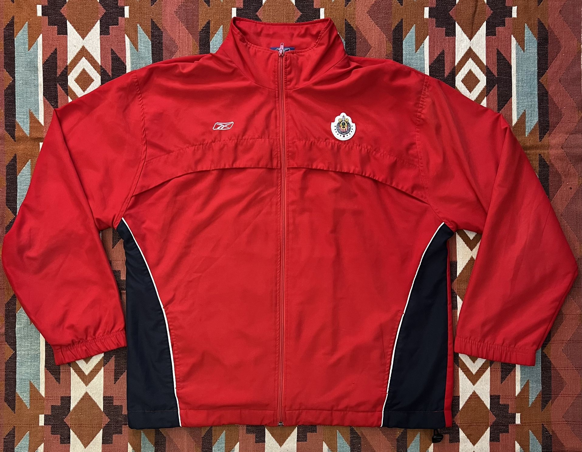 Vintage Y2K Reebok Club Deportivo Chivas de Guadalajara Jacket Mens Medium/Large