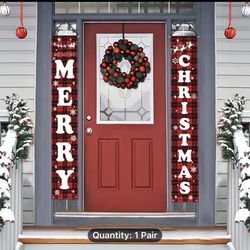 Brand New Polyester Door Banner 