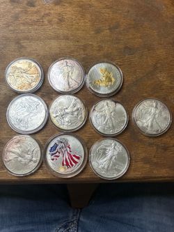 Silver coins