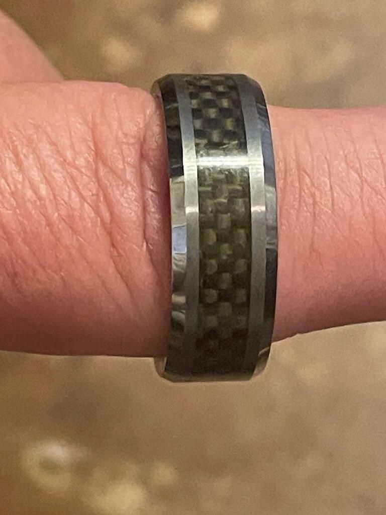 Tungsten Wedding Band Men’s Size 9.5 Made By Triton