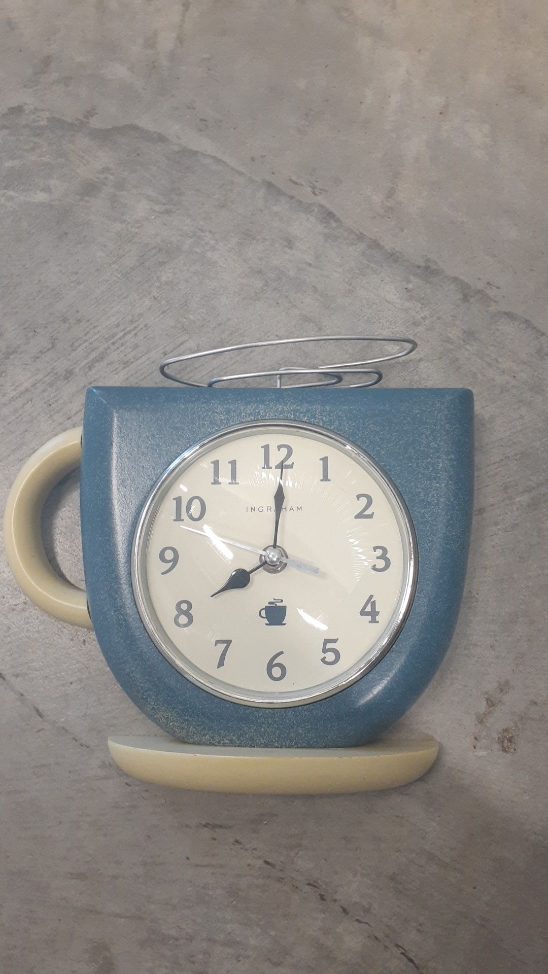 Coffee kitchen clock