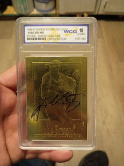Kobe Bryant card