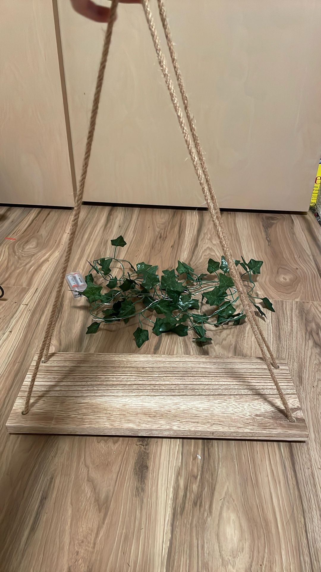 Aesthetic Shelving with Light up Vines