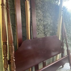 Cal King Bed,Frame, Mattress Boxspring