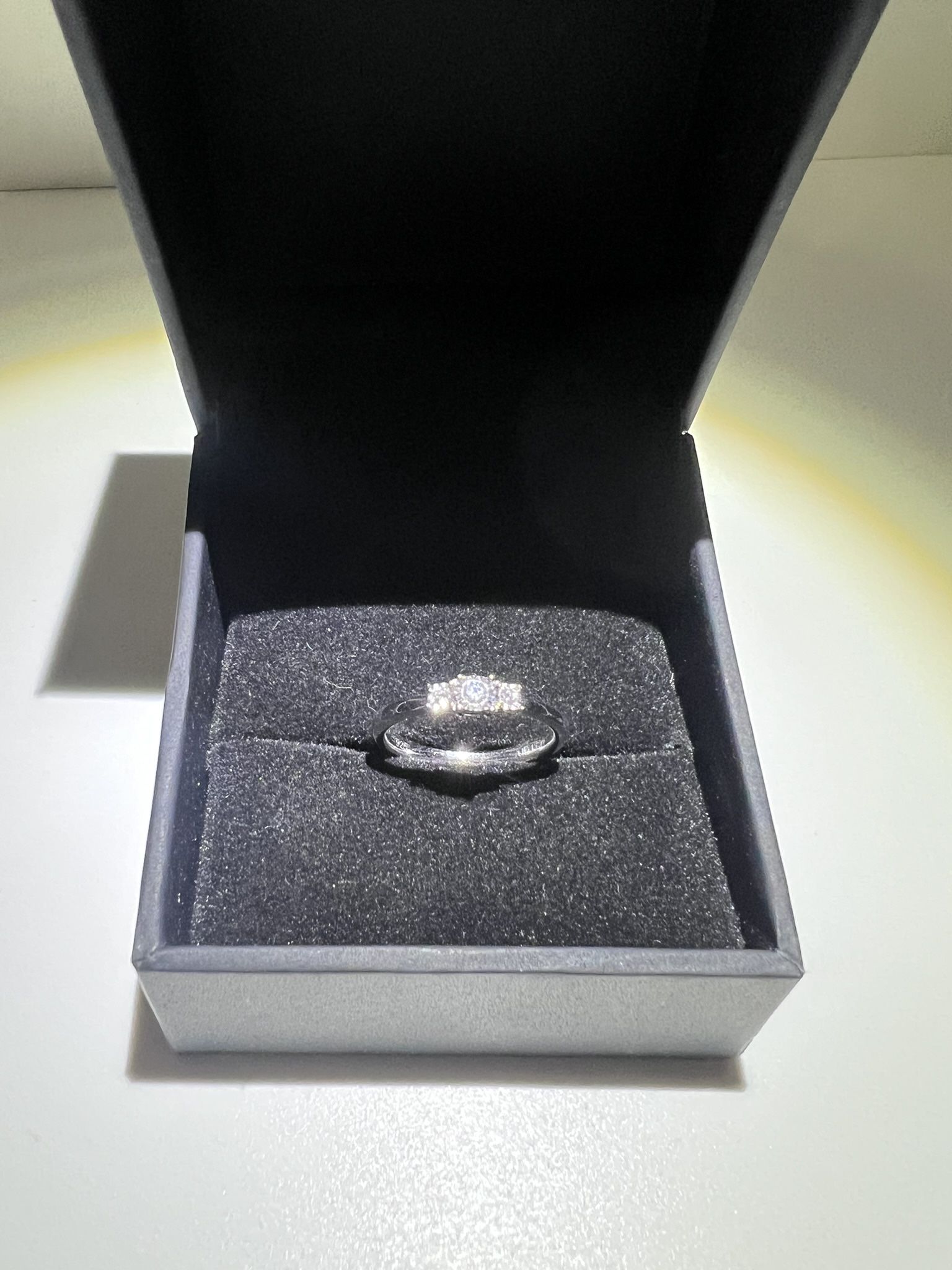 Size 7 Engagement Ring Or Promise Ring. Lab Grown Diamond