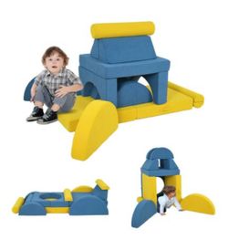 New in Box 14 Pieces Foam Climbing Blocks for Toddlers