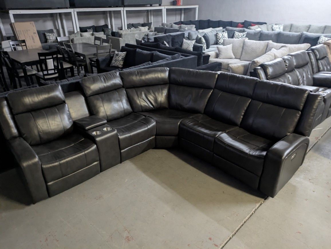 Power Sectional Recliner
