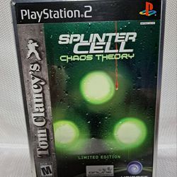 Playstation 2 Limited Edition - Splinter Cell Chaos Theory 