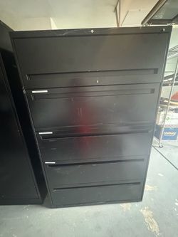 Commercial Lateral File / Medical Chart Cabinets – 3 Available