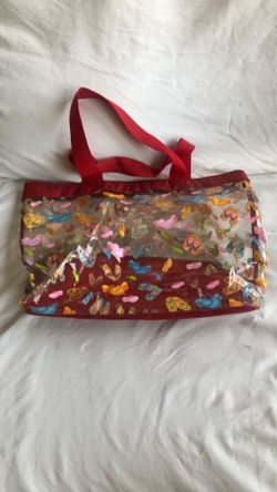 Beach Themed Clear Tote Bag