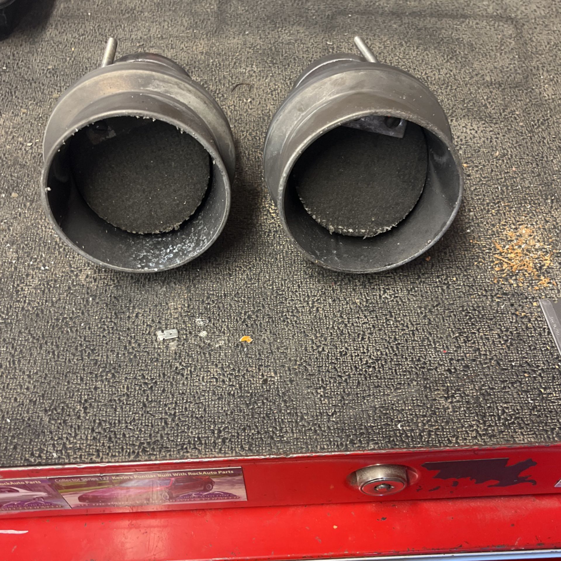 Jet Boat Exhaust Tips With Flappers