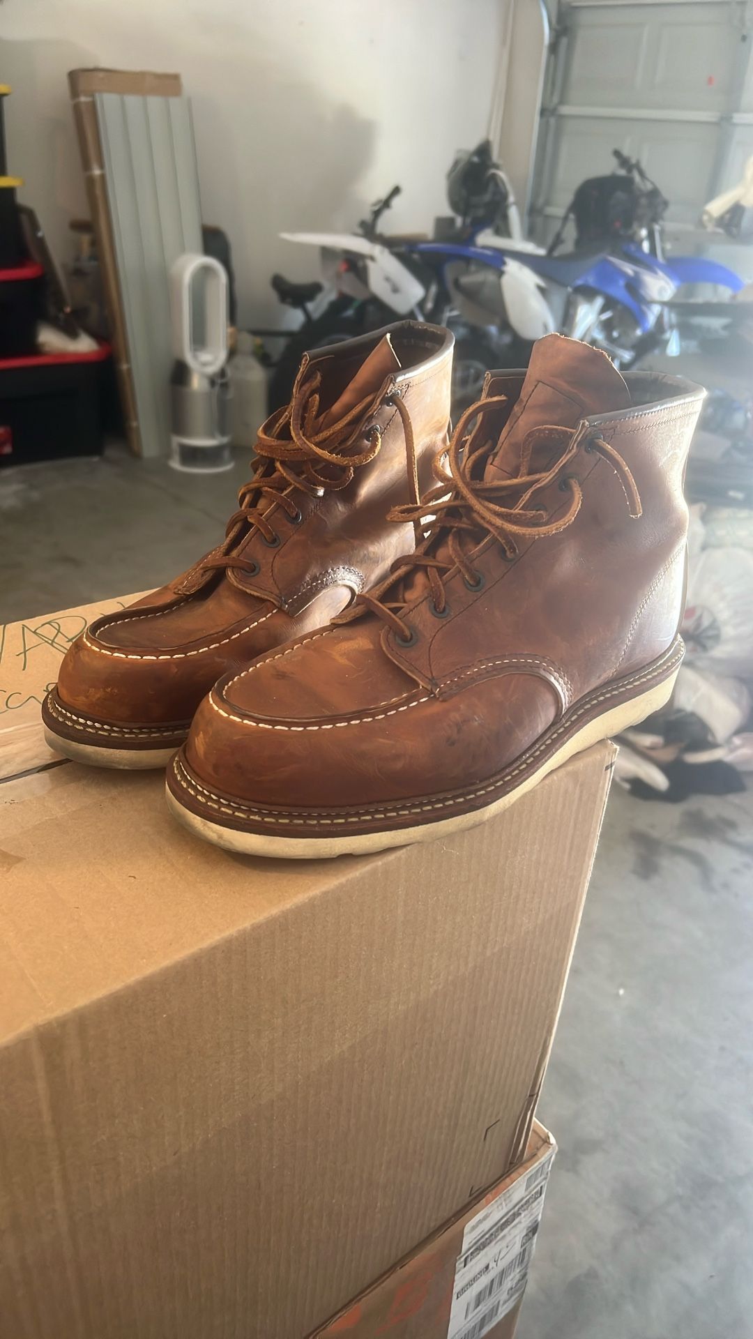 Red Wings Boots Size 11.5