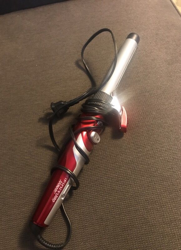 Electronic Rotating curling iron. Used once