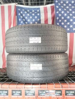 ✅ 275/45R22 CONTINENTAL CROSSCONTACT RX  Crossover & SUV Tires  275 45 22 Crossover/SUV Touring All-Season 2 NICE USED TIRES 