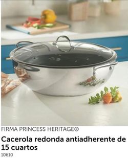 Princess House 10610 SIGNATURE 15-Qt. Nonstick Round Casserol