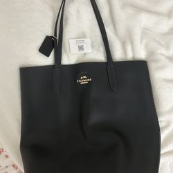 Coach Black Tote Bag