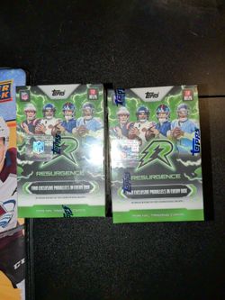 Resurgence Topps NFL Cards
