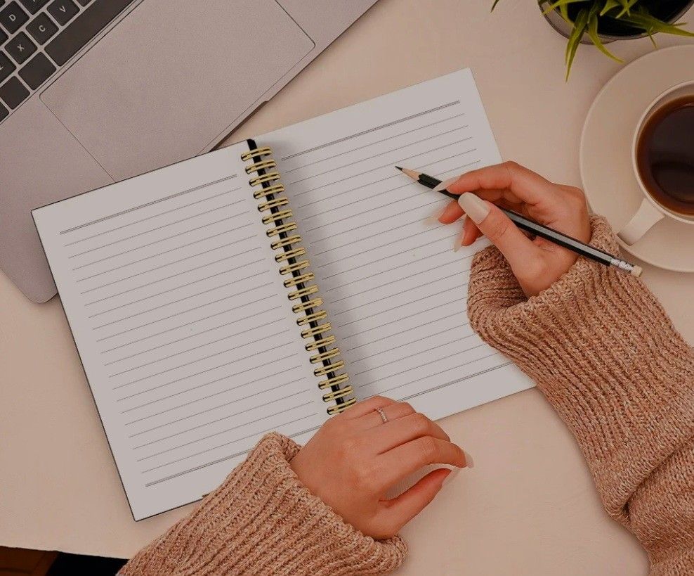 Egyptian Third Eye Spiral Notebook