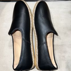 Black CHARIX Slip Ons Womens Sz 8 Euro 38 $185RV WOW!