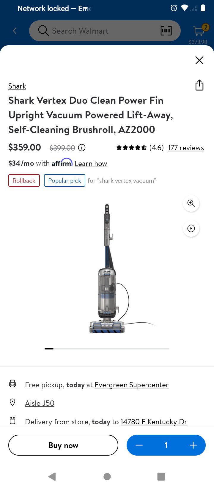 Brand New In Box Shark Vacuum 