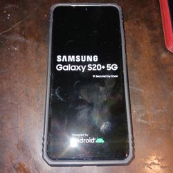 Samsung galaxy s20 +5g clean unlocked new with harsh case that gas stand  no damages asking $350 cash must pick up Broadway and apache buckeye az