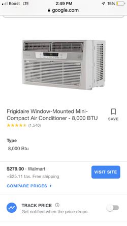 Ac window unit used