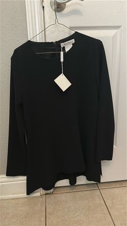 Max Mara Black Long Sleeve Top