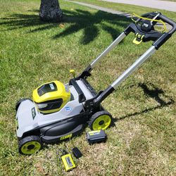 Ryobi 40 Volt Push Mower