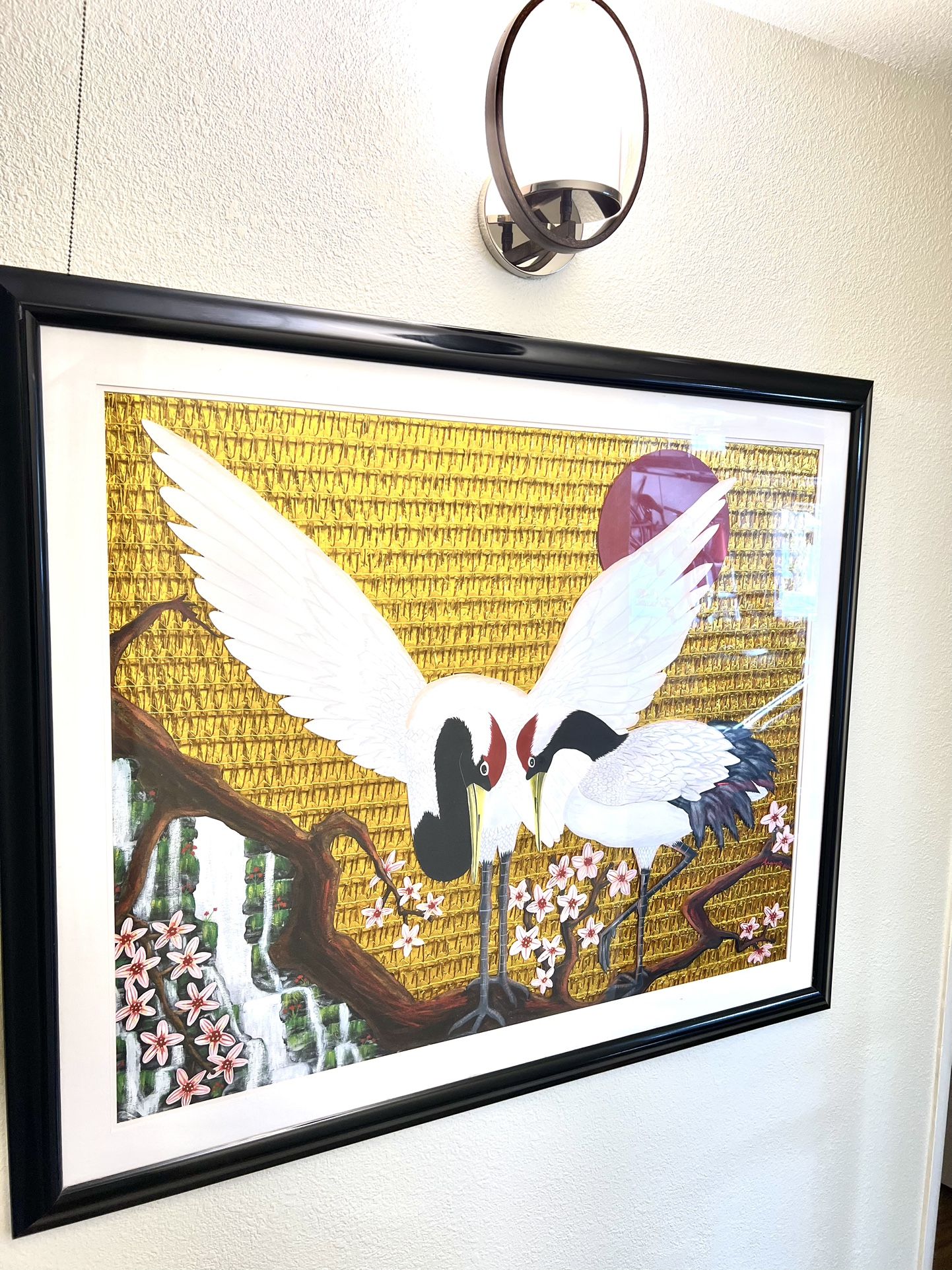 Wall Art, Unique, 1001 Cranes … Japanese 