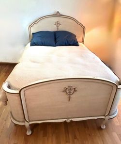 Vintage French Provincial Full Bed Frame