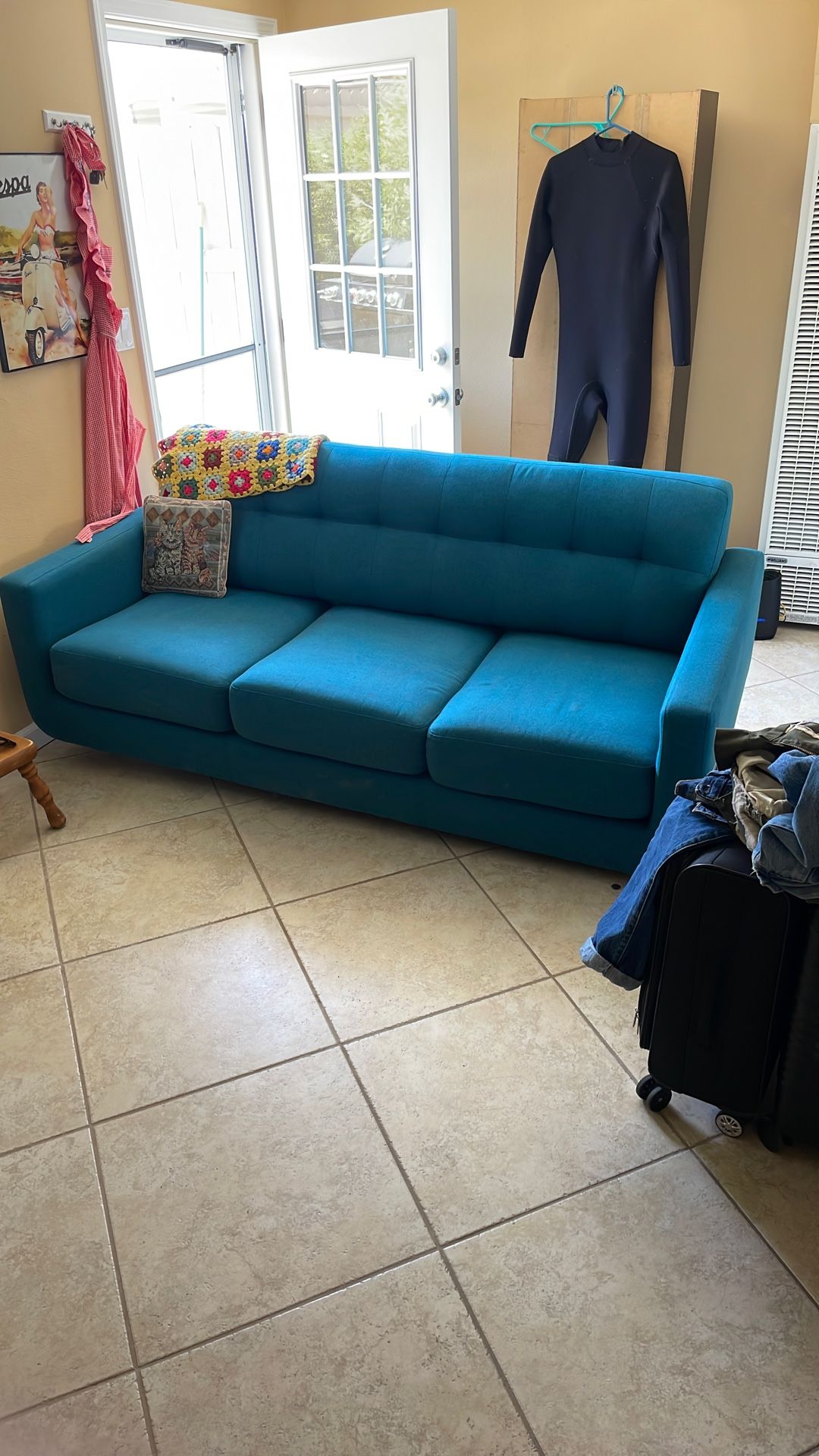 free couch! (has fold out bed)