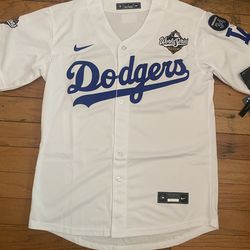 $45 White Edwin  Diaz Los Angeles dodgers new 2025 World Series patch stitched jersey Have Ohtani, Edman, Blank, Teo, Rojas, And Kershaw and muncy