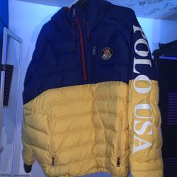 Polo Ralph Lauren Puffer Jacket Size M